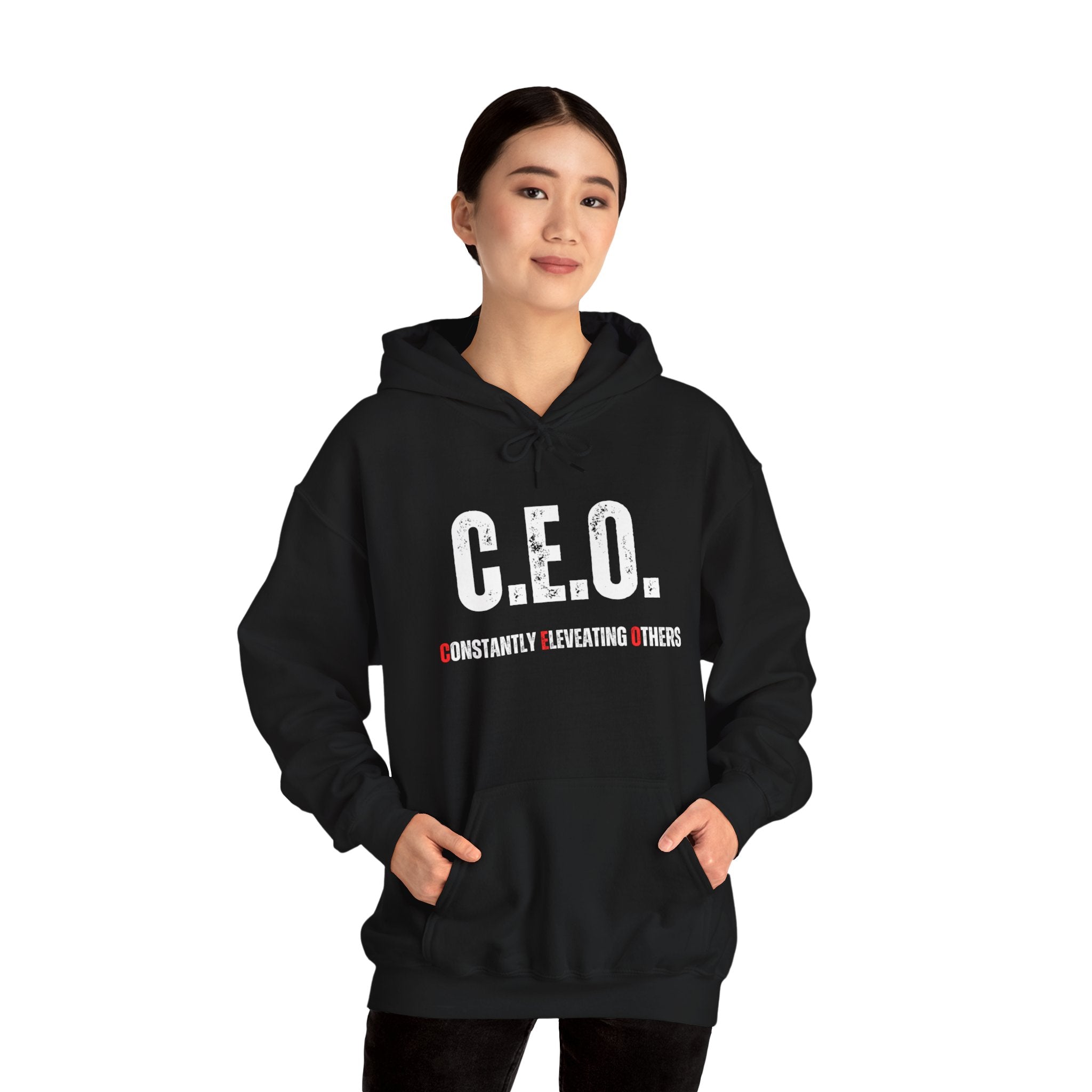 CEO Heavy Blend Hooded Sweatshirt - Motivational Inspirational Winter Unisex Hoodie