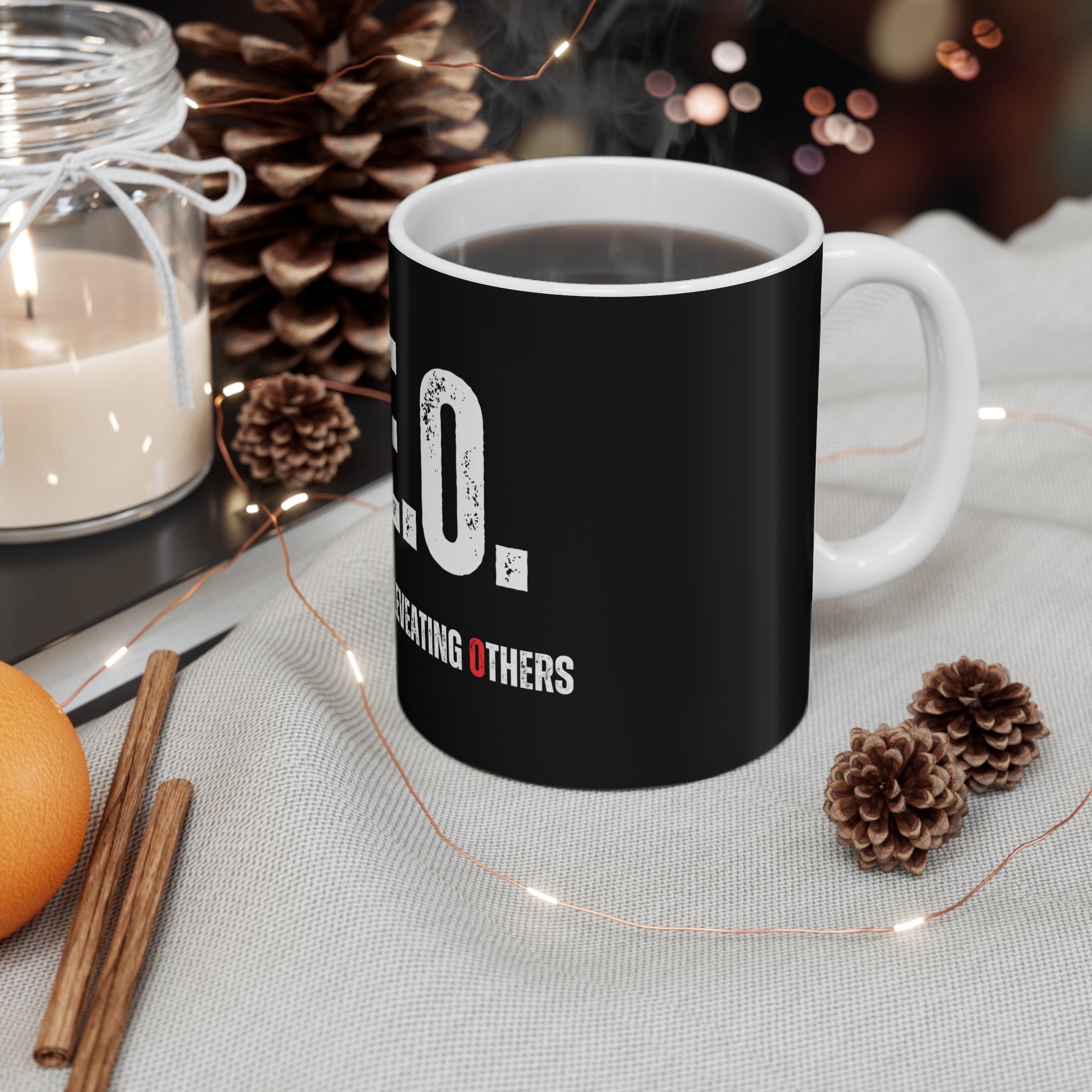 Motivational Mug 11oz - CEO Coffee Cup, Ceramic