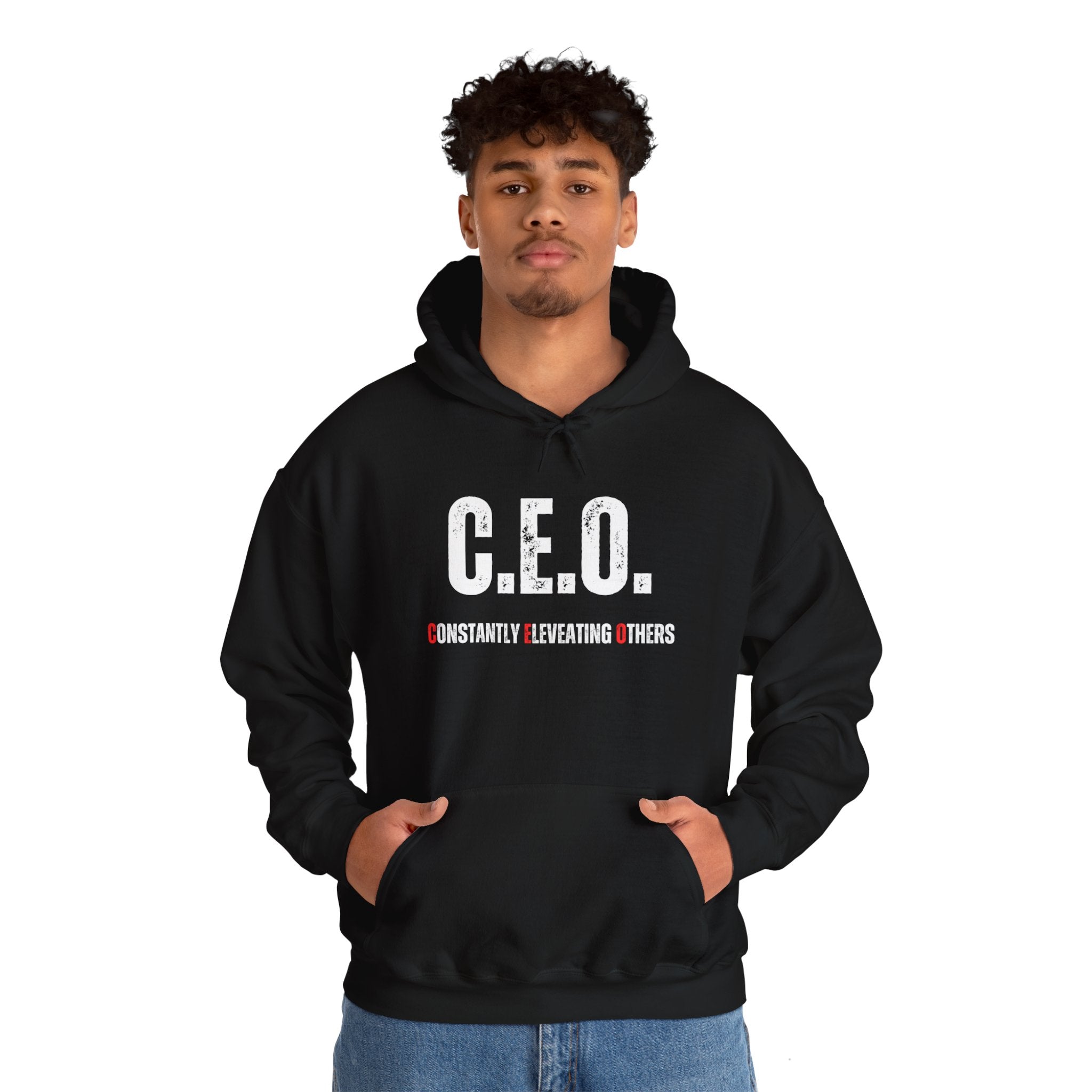 CEO Heavy Blend Hooded Sweatshirt - Motivational Inspirational Winter Unisex Hoodie