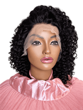 black deep wave bob wig