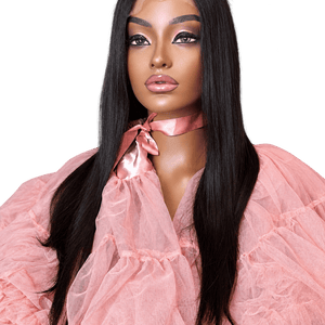 20 inch black straight raw hair