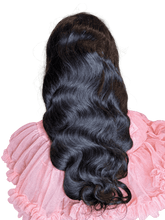 22 inch body wave glueless wig black
