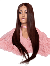 26 inch auburn straight hair