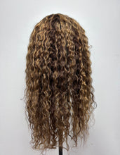 20 Inch Highlight Curly Lace Front Wig 13x6 Human Hair – Honey Blonde Ombre with 180% Density for Effortless Glam!
