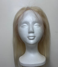 613 Full Lace Human Hair Wig Blonde Straight – 180% Density Transparent Lace for a Seamless, Glamorous Look!