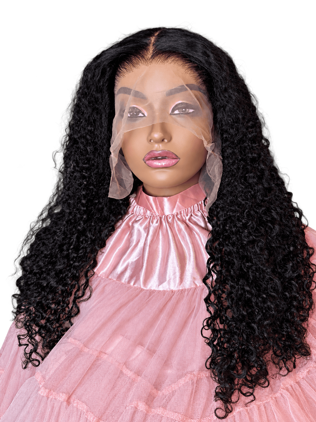 24 inch glueless frontal premium wig