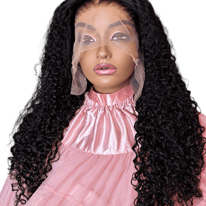 24 inch glueless frontal premium wig