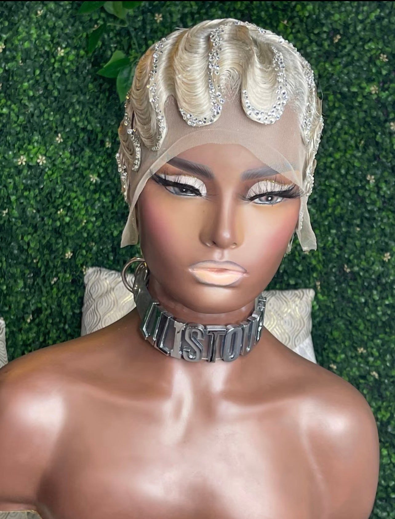 The Glam Lux Finger Wave Lace Front Wig