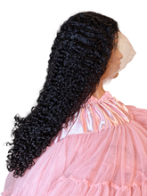 Natural Black Deep Curl Premium Glueless Frontal Wig - 24 & 26 Inches