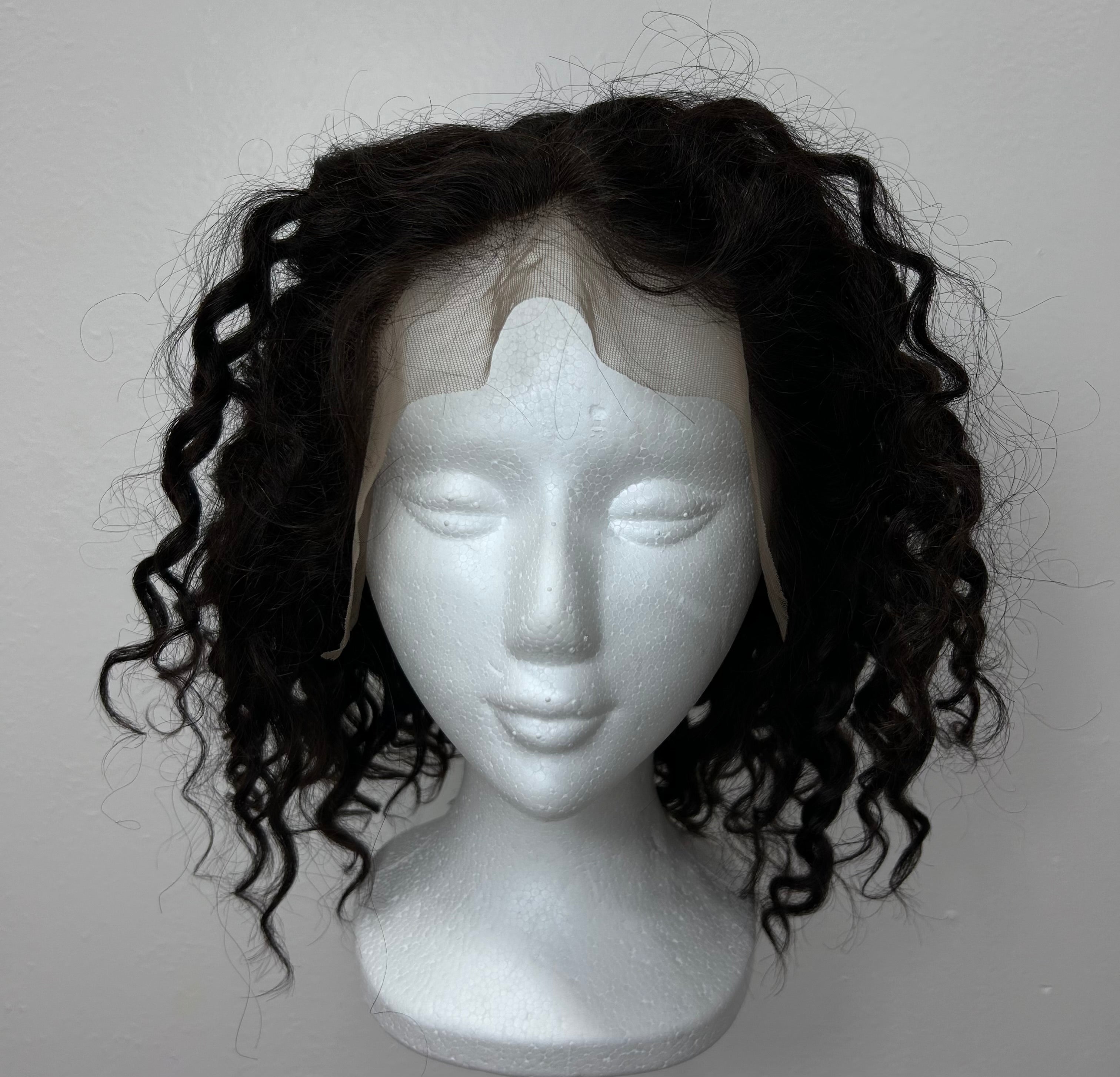 14 Inch Short Bob Loose Curl Wigs 13x4 Human Hair 150% Density – The Perfect Blend of Style, Comfort, and Realism!