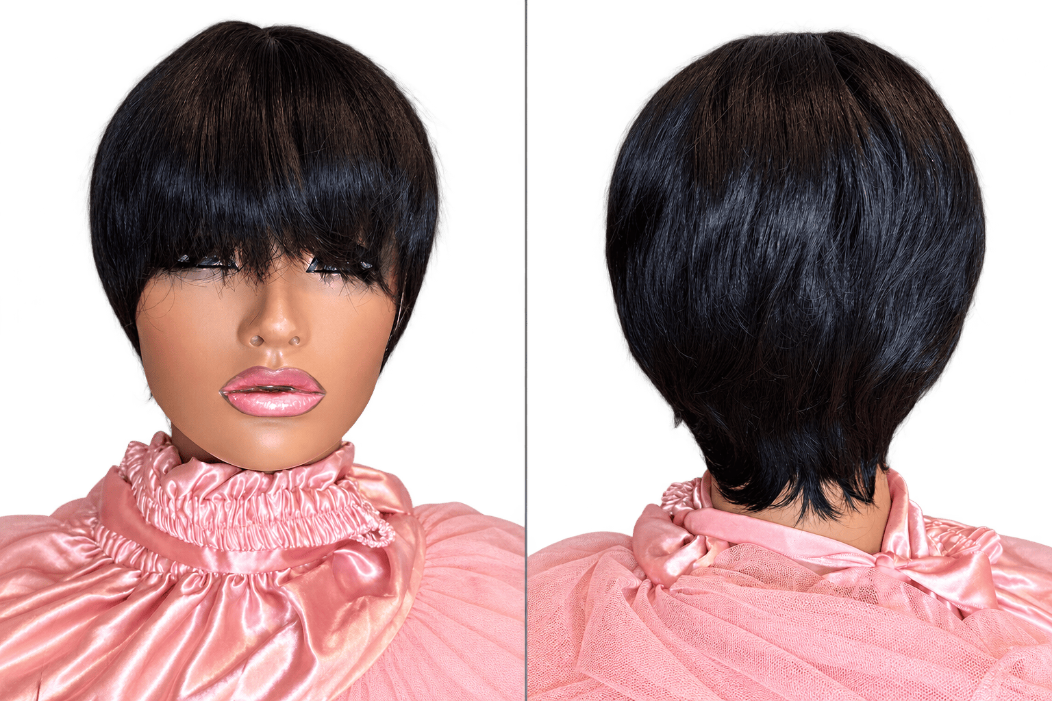 bob wig mushroom cut
