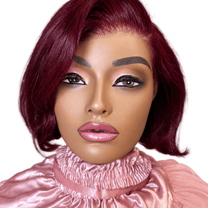 5x5 Straight Bob Wig with HD Lace | #613, Black, #4 Brown, #99J