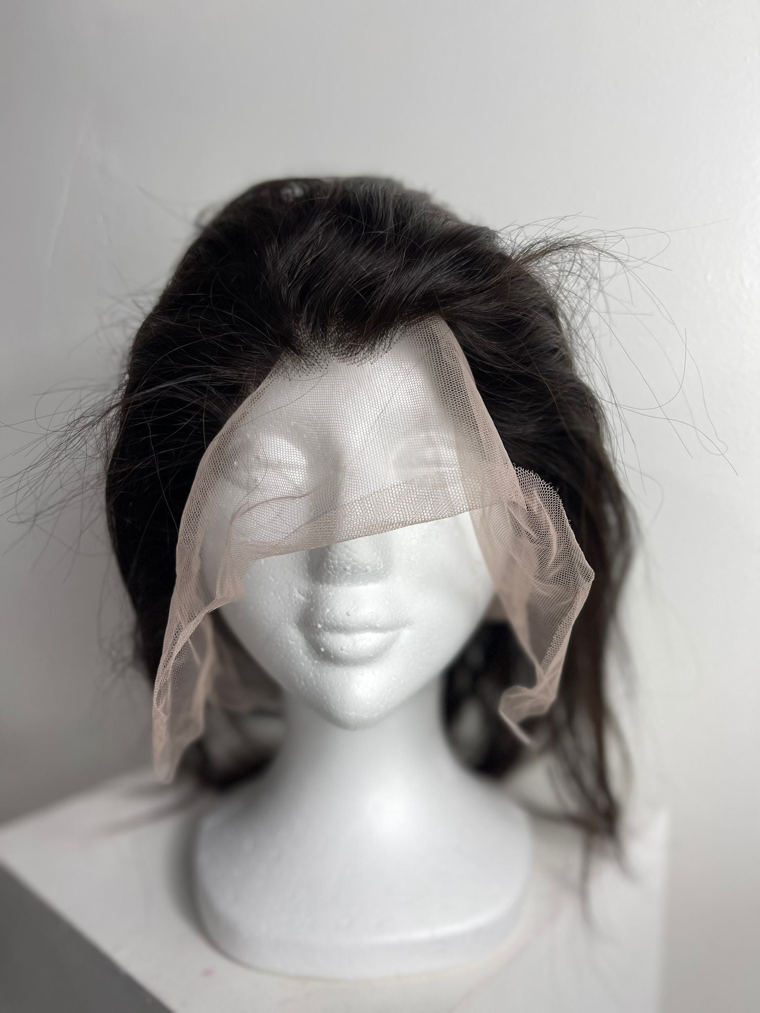 12 Inch Full Lace Wig, 1B Color – Natural Elegance in Every Strand