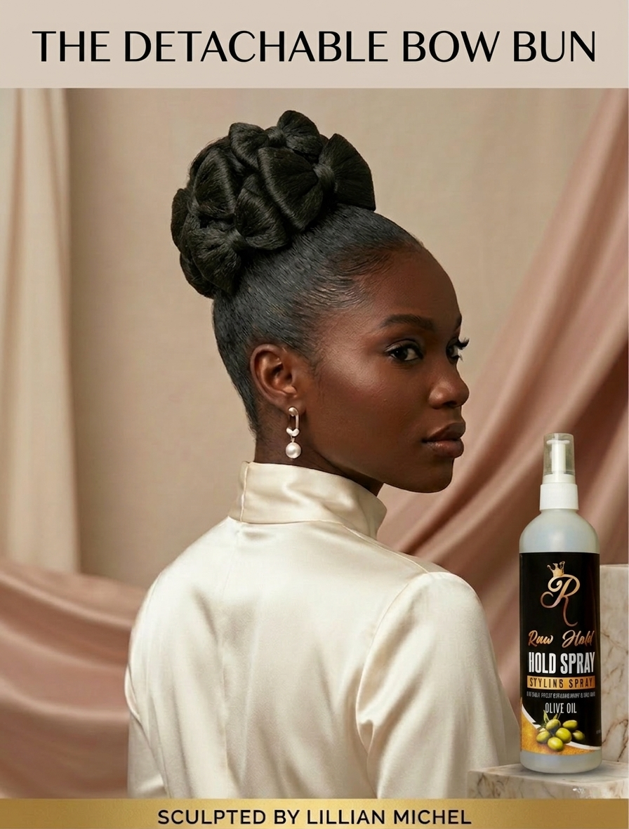 The Detachable Bow Bun | The Ultimate High-Fashion Hair Accessory