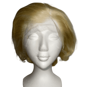 613 Pixie Cut Lace Front Human Hair Wig – Bold, Blonde, and Beautiful