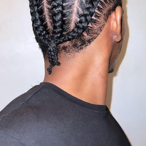 Full Lace Stitch Braid Unit For Men