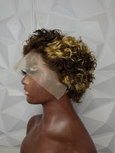 Highlighted Short Curly