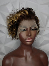 Highlighted Short Curly