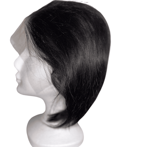 Pixie Cut Wig Human Hair - 13x4 Straight Pixie Cut, Transparent Lace Front for Black Women, 150% Density