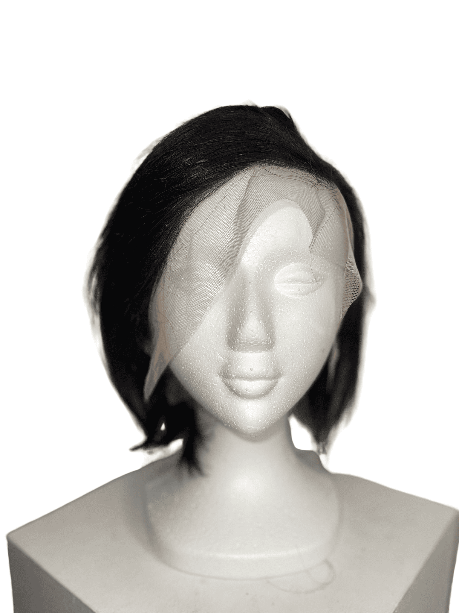 Pixie Cut Wig Human Hair - 13x4 Straight Pixie Cut, Transparent Lace Front for Black Women, 150% Density