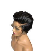 Swiss Lace Front Women's Wig Sexy Lady Short Style