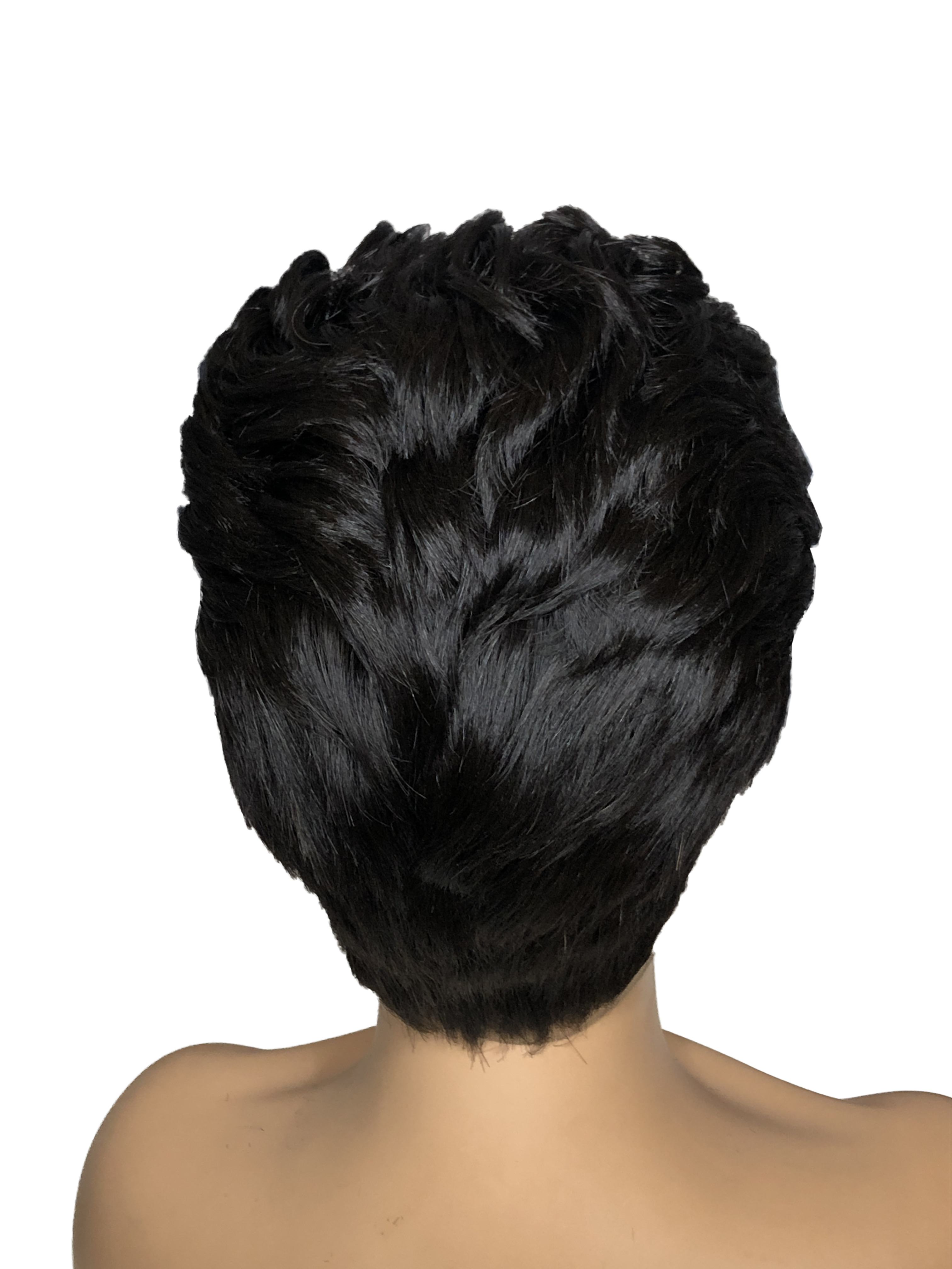 Swiss Lace Front Women's Wig Sexy Lady Short Style