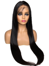 Natural Swiss Lace Front Women's Wig With 180 Density