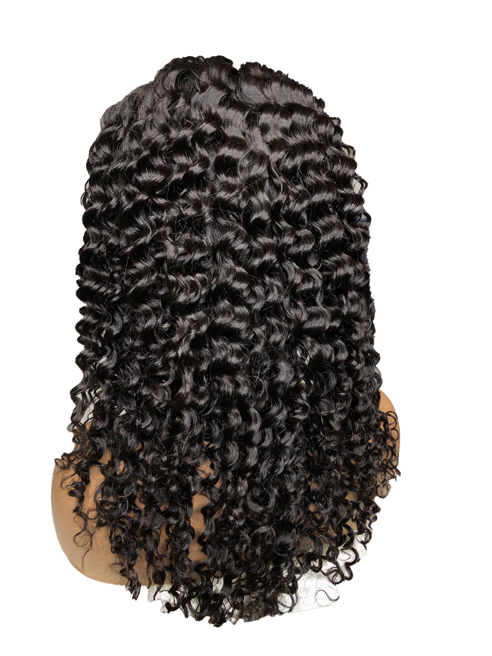 Lace Front Jerry Curly Swiss Lace Women's Wig