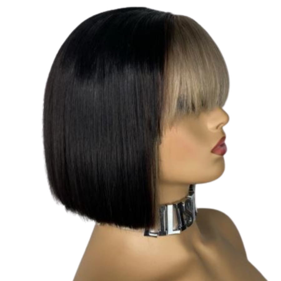 100% Human Hair The Banyang Bob/ Lace Closure Bob