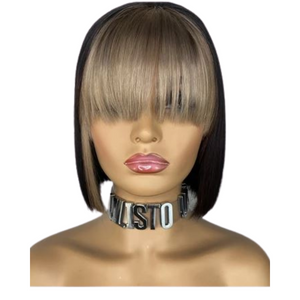 100% Human Hair The Banyang Bob/ Lace Closure Bob