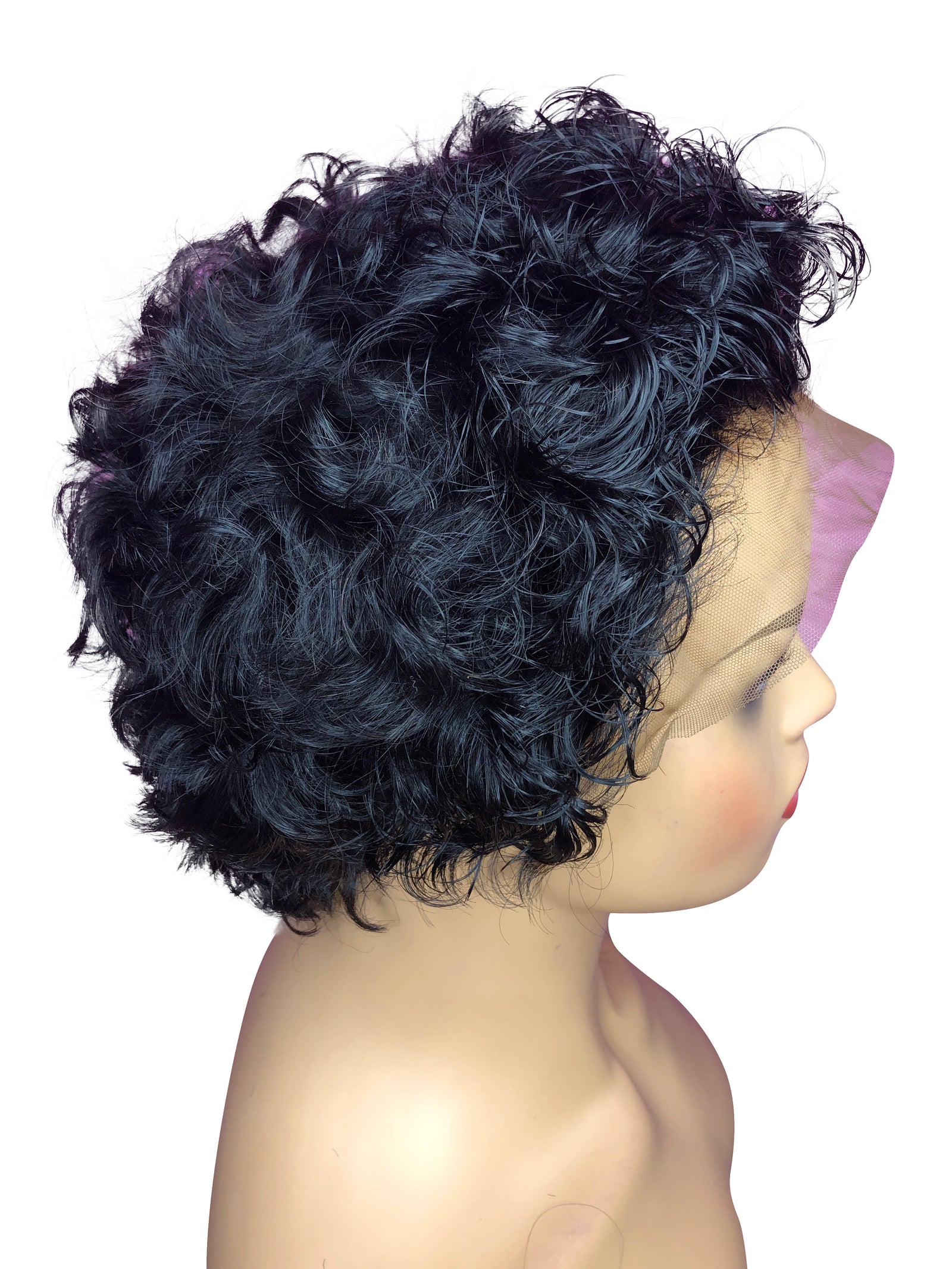 Natural Nia Custom Made Short Style Women's Wig-Curly Cut-Collection