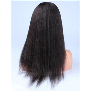 Lilian-Full Lace Unit Yaki Women's Wig With No Shedding