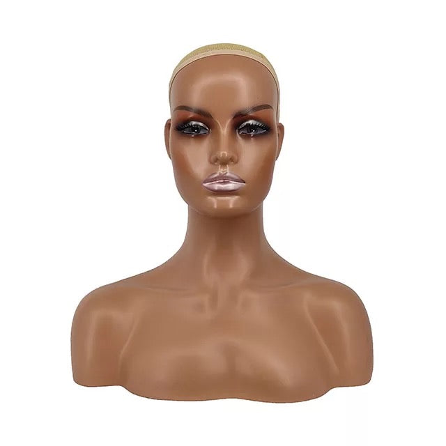 Top Quality PVC Silicone Mannequin Women's Wig Head from Lillian