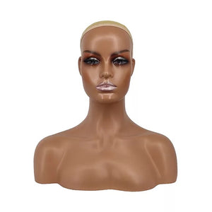 Top Quality PVC  Silicone Mannequin Women's Wig Head
