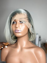 Bob Cut Colors 100% Human Hair Hot Pink Bob Lace Front Wig