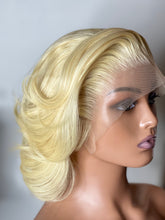 Bob Cut Colors 100% Human Hair Hot Pink Bob Lace Front Wig