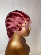 Brazilian Spit Finger Wave Wig  Lace Front