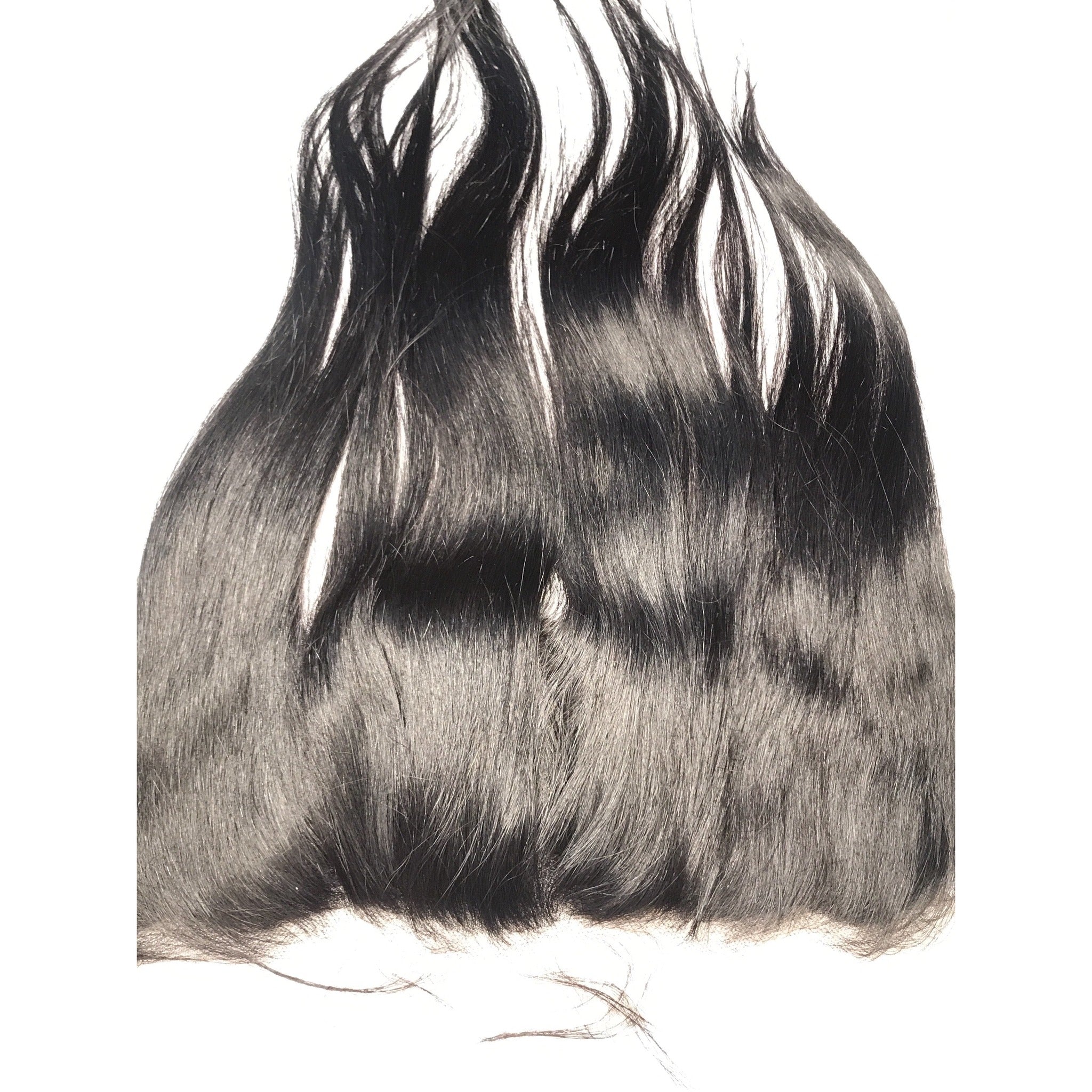 10A Brazilian Straight  Frontal Swiss Lace Women's Wigs