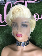 Swiss Lace Front Women's Wig Sexy Lady Short Style