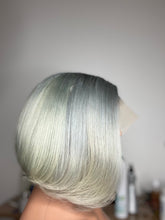 Bob Cut Colors 100% Human Hair Hot Pink Bob Lace Front Wig