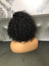 Medium Brown Swiss Lace Curly Sue