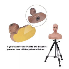 Top Quality PVC Silicone Mannequin Women's Wigs Head