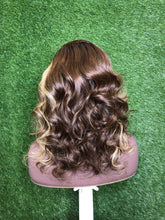 Swiss Lace Front Highlights Custom Made Hayley Collection Loose Curls Women's Wig