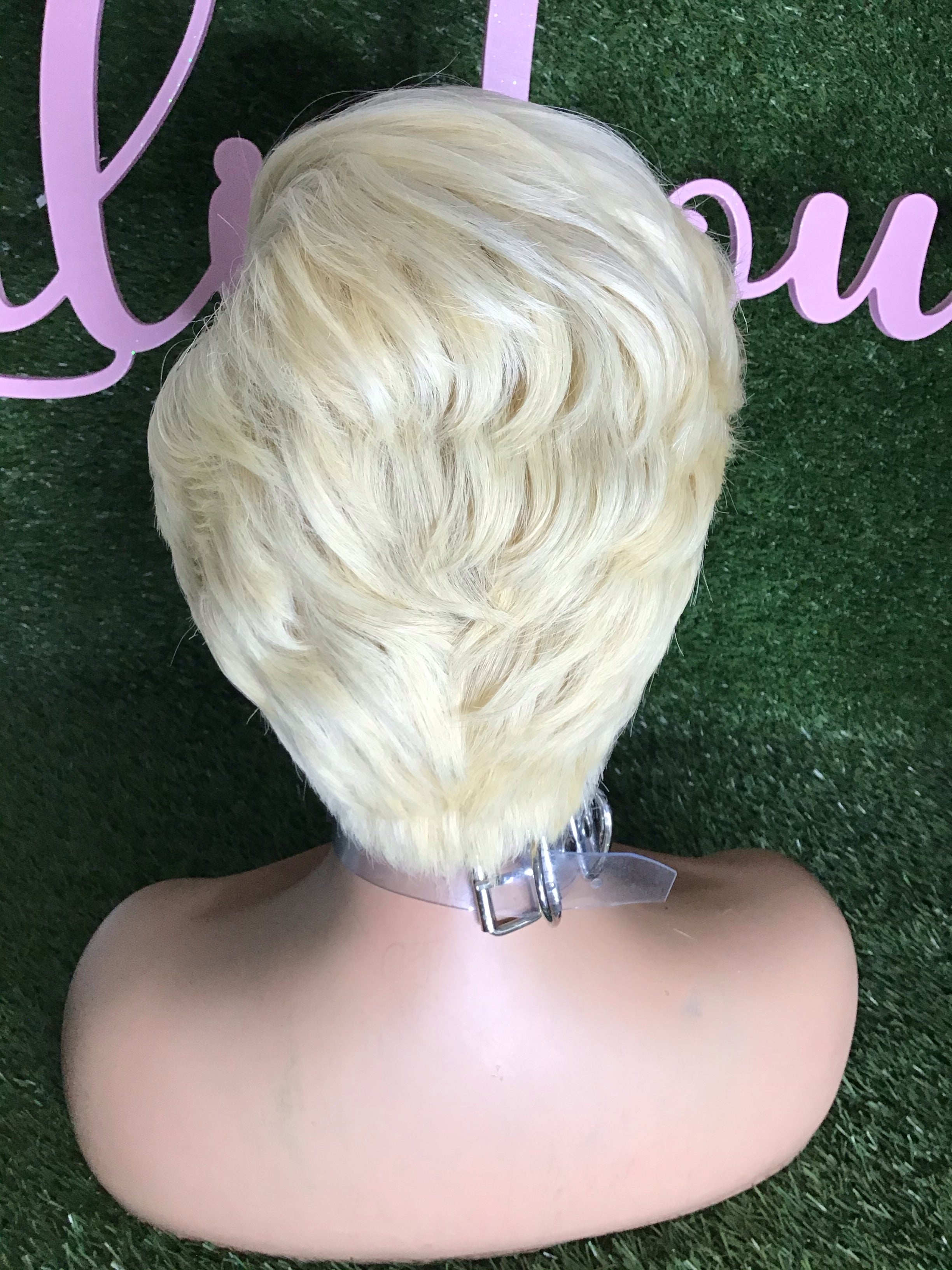 Swiss Lace Front Women's Wig Sexy Lady Short Style