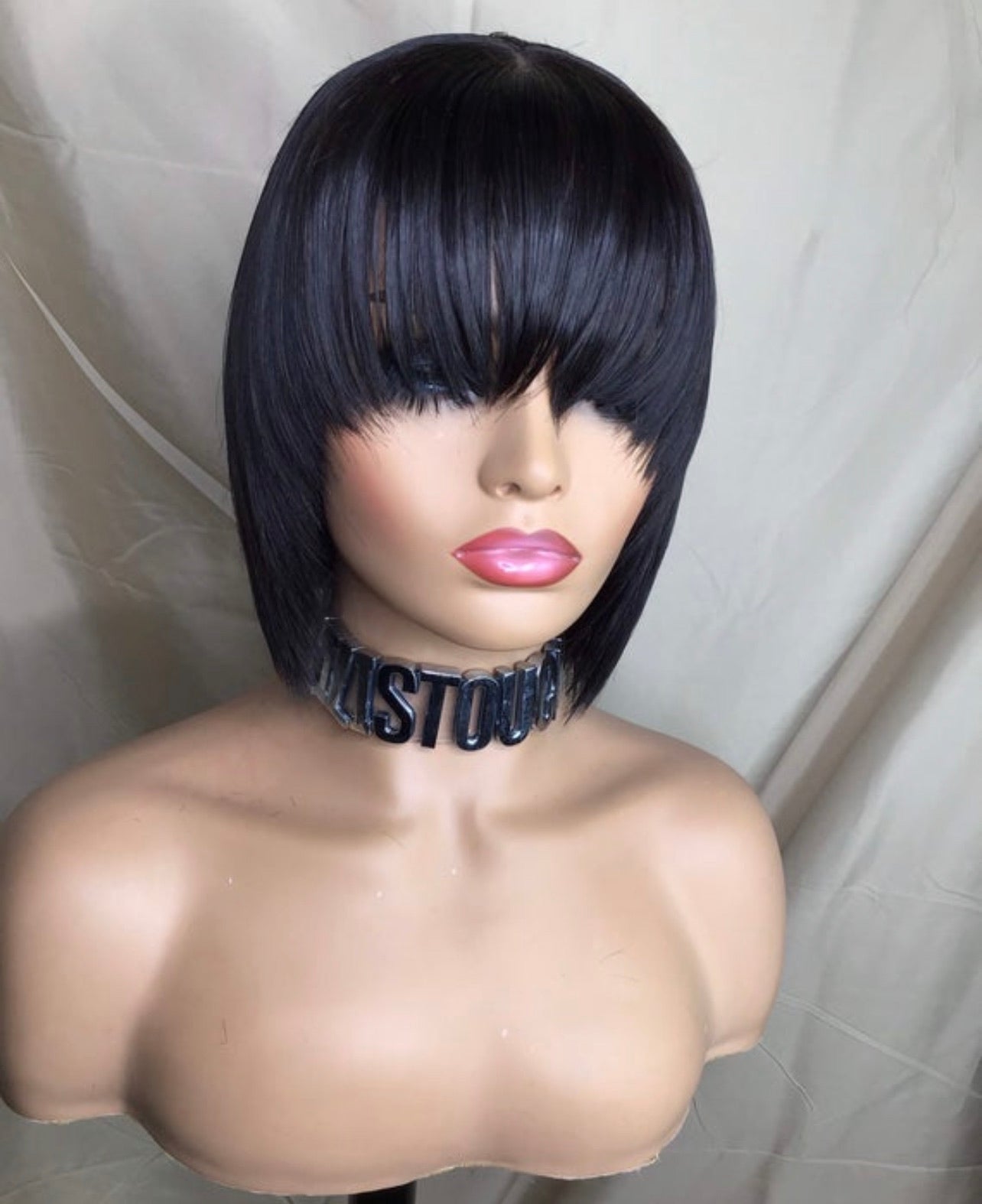 Natural Brazilian Tony Bang Bob