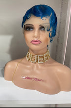 Brazilian Spit Finger Wave Wig  Lace Front