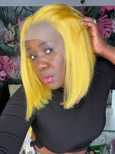 100% Human Hair Lace Front Bob