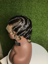 Brazilian Spit Finger Wave Wig  Lace Front