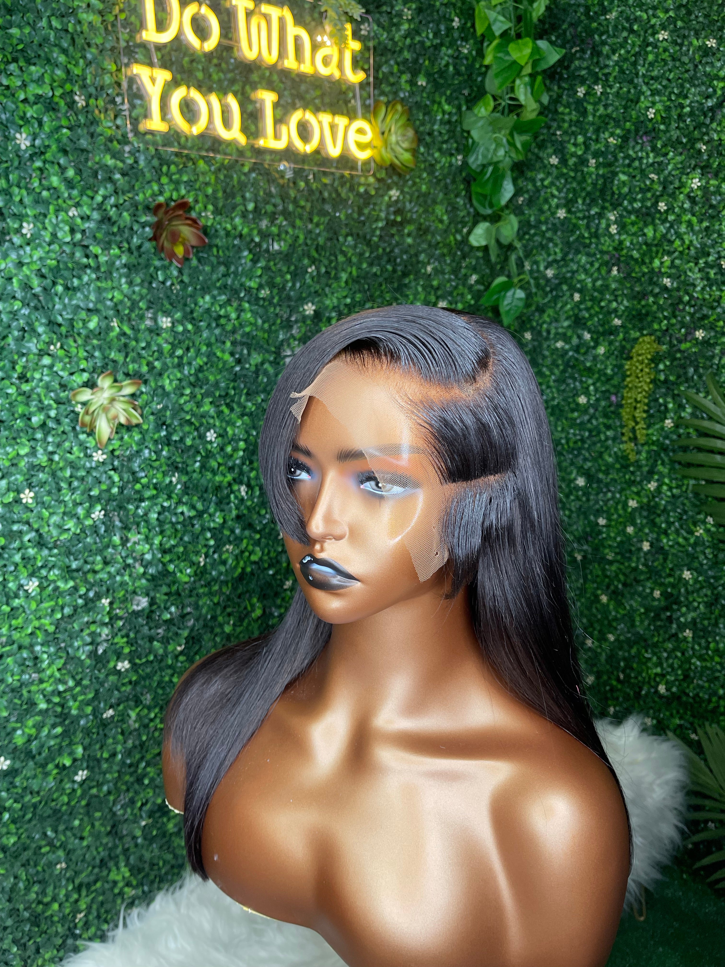 Mullet Hair Style Natural Color 22”