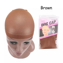 Brown Stocking Skin Tone Wig Cap